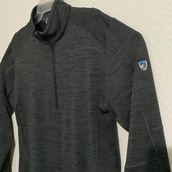 KUHL Men's Quarter-Zip Pullover Sweater Size L - Picture 3 of 5